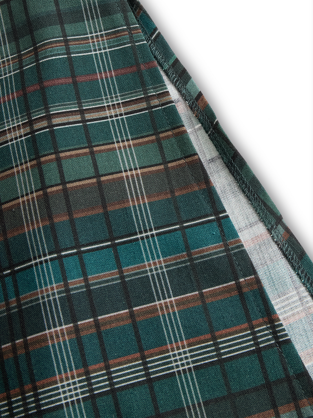 Wren | Plaid Flannel Button Front Long Sleeve Shirt Maxi Dress